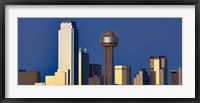 Framed Skyline View with Reunion Tower, Dallas TX