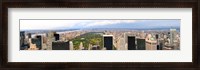 Framed Aerial view of a city, Central Park, Upper Manhattan, Manhattan, New York City, New York State, USA