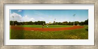 Framed People jogging in a public park, McCarren Park, Greenpoint, Brooklyn, New York City, New York State, USA