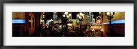 Framed 360 degree view of a city lit up at night, Broadway, Manhattan, New York City, New York State, USA