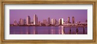 Framed City Skline View of San Diego