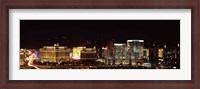 Framed Las Vegas at Night, 2010