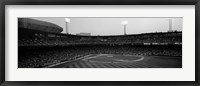 Framed Spectators in a baseball park, U.S. Cellular Field, Chicago, Cook County, Illinois, USA