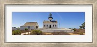 Framed Lighthouse, Old Point Loma Lighthouse, Point Loma, Cabrillo National Monument, San Diego, California, USA