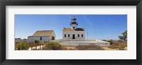 Framed Lighthouse, Old Point Loma Lighthouse, Point Loma, Cabrillo National Monument, San Diego, California, USA