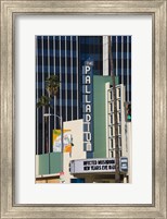 Framed Theater in a city, Hollywood Palladium, Hollywood, Los Angeles, California, USA