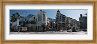 Framed Street Corner at Rodeo Drive, Beverly Hills, California