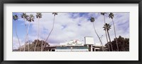 Framed Facade of a stadium, Rose Bowl Stadium, Pasadena, Los Angeles County, California, USA
