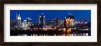 Framed Cincinnati, Ohio at Night