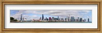 Framed City at the waterfront, Lake Michigan, Chicago, Cook County, Illinois, USA 2010