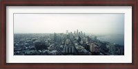 Framed City viewed from the Space Needle, Queen Anne Hill, Seattle, Washington State, USA 2010