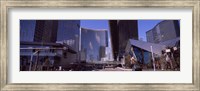 Framed Skyscrapers in a city, Citycenter, The Strip, Las Vegas, Nevada, USA 2010