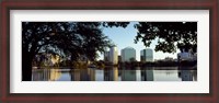 Framed Lake Eola, Orlando, Florida