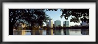 Framed Lake Eola, Orlando, Florida