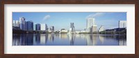 Framed Lake Eola Waterfront, Orlando, Florida