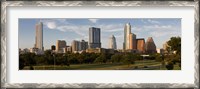 Framed Buildings in a city, Austin, Texas