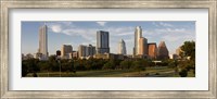 Framed Buildings in a city, Austin, Texas