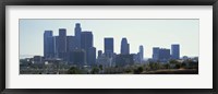 Framed Skyscrapers in a city, Los Angeles, California, USA 2009