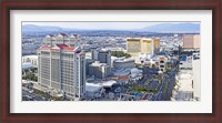 Framed Strip, Las Vegas, Clark County, Nevada, USA