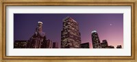Framed Skyscrapers in a city, City of Los Angeles, California