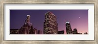 Framed Skyscrapers in a city, City of Los Angeles, California