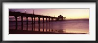 Framed Manhattan Beach Pier, California