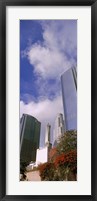 Framed City Of Los Angeles, Los Angeles County, California, USA