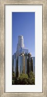 Framed Skyscrapers in a city, Los Angeles County, California, USA