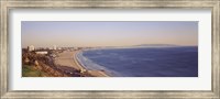 Framed City at the waterfront, Santa Monica, Los Angeles County, California, USA