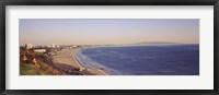 Framed City at the waterfront, Santa Monica, Los Angeles County, California, USA