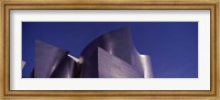 Framed Walt Disney Concert Hall Building Against a Blue Sky, Los Angeles