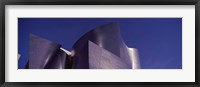 Framed Walt Disney Concert Hall Building Against a Blue Sky, Los Angeles