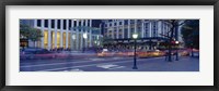 Framed Traffic on the road, Fifth Avenue, Manhattan, New York City, New York State, USA