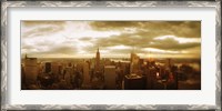 Framed Manhattan on a Cloudy Day