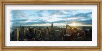 Framed Buildings in a city, Empire State Building, Manhattan, New York City, New York State, USA 2011