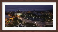 Framed High angle view of a city, Big Spring Park, Huntsville, Madison County, Alabama, USA