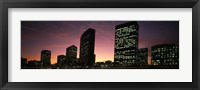 Framed Buildings at the waterfront, Oakland, Alameda County, California, USA