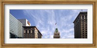 Framed Buildings in a city, Tribune Tower, Oakland, Alameda County, California, USA