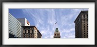 Framed Buildings in a city, Tribune Tower, Oakland, Alameda County, California, USA