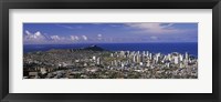 Framed Honolulu, Oahu, Honolulu County, Hawaii, USA 2010