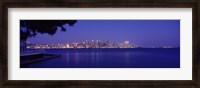 Framed San Diego in the Distance, Night View