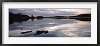 Framed Reflection of clouds in a lake, Loch Raven Reservoir, Lutherville-Timonium, Baltimore County, Maryland