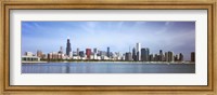 Framed Skyscrapers at the waterfront, Chicago, Cook County, Illinois, USA 2011