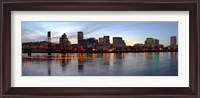 Framed Buildings at the waterfront, Portland, Multnomah County, Oregon