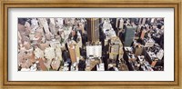 Framed High angle view of buildings in a city, Manhattan, New York City, New York State, USA