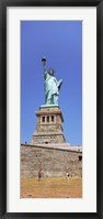 Framed Statue Of Liberty (vertical), Liberty Island, New York City, New York State