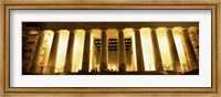 Framed Columns surrounding a memorial, Lincoln Memorial, Washington DC, USA