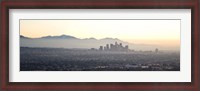 Framed Los Angeles, California Cityscape