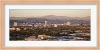 Framed Buildings in a city, Miracle Mile, Hayden Tract, Hollywood, Griffith Park Observatory, Los Angeles, California, USA