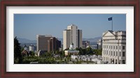 Framed Utah State Capitol Building, Salt Lake City Council Hall, Salt Lake City, Utah, USA